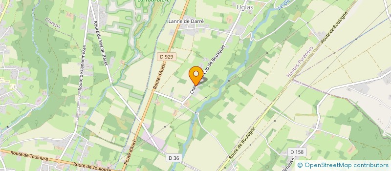 localisation de l'entreprise IG FORAGE  UGLAS