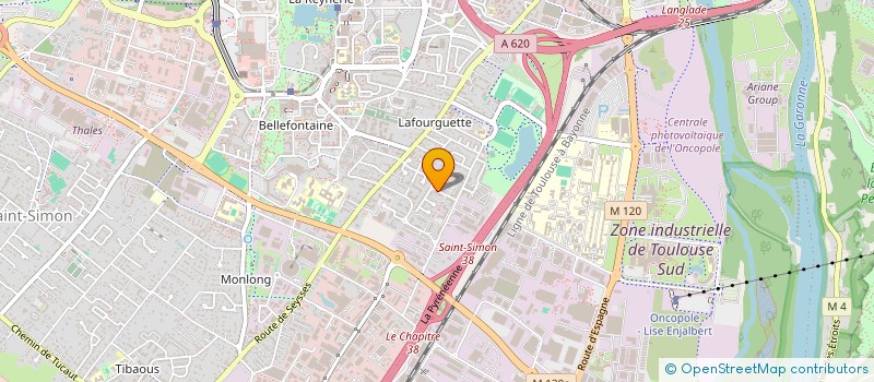 localisation de l'entreprise IG HOLDING  TOULOUSE