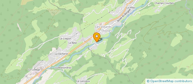 localisation de l'entreprise IG INVEST  LES VILLARDS-SUR-THONES