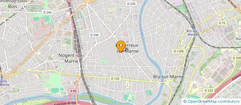 localisation de l'entreprise IG MOULIN  LE PERREUX-SUR-MARNE