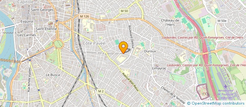 localisation de l'entreprise IG-ONE à TOULOUSE