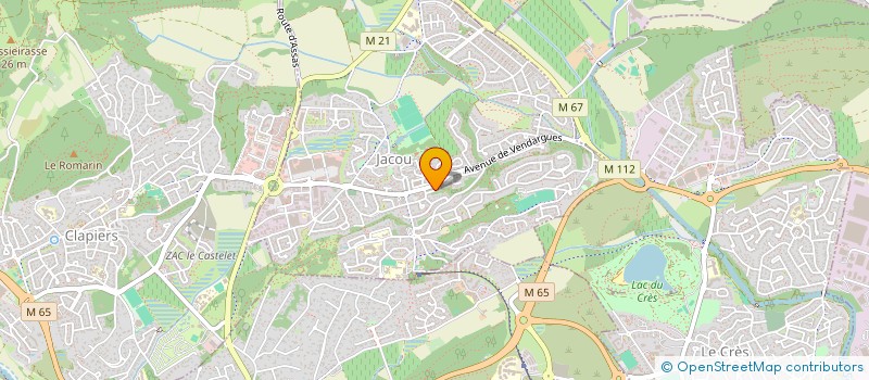 localisation de l'entreprise IG SPORT  JACOU