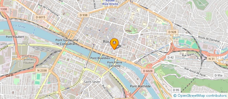 localisation de l'entreprise IGA  ROUEN