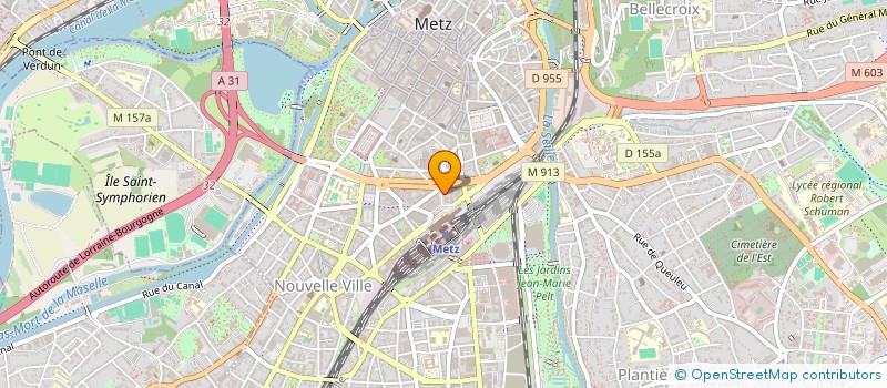 localisation de l'entreprise IGA  METZ