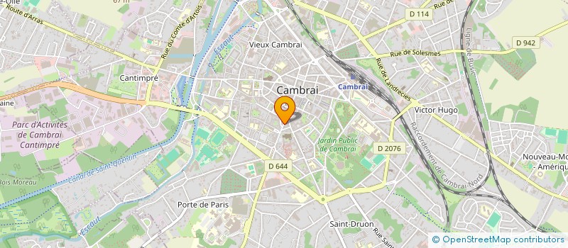 localisation de l'entreprise IGA SECURITE à CAMBRAI