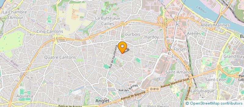 localisation de l'entreprise IGAMEWIN à ANGLET
