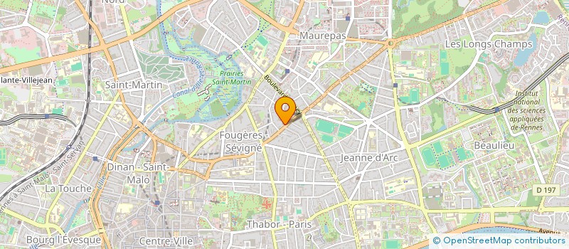 localisation de l'entreprise IGBB FL  RENNES