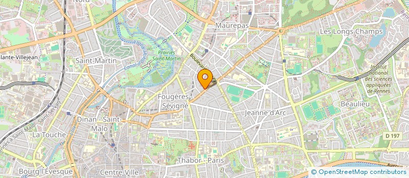 localisation de l'entreprise IGBB FORMATION  RENNES