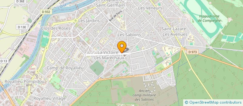 localisation de l'entreprise IGBK  COMPIEGNE