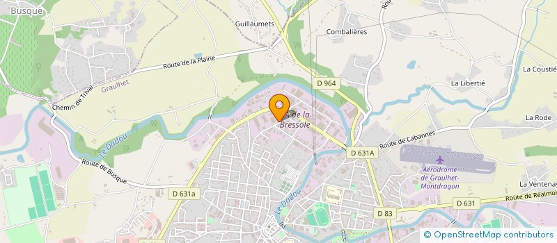 localisation de l'entreprise IGC à GRAULHET