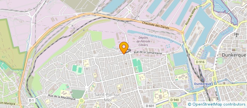 localisation de l'entreprise IGC à DUNKERQUE