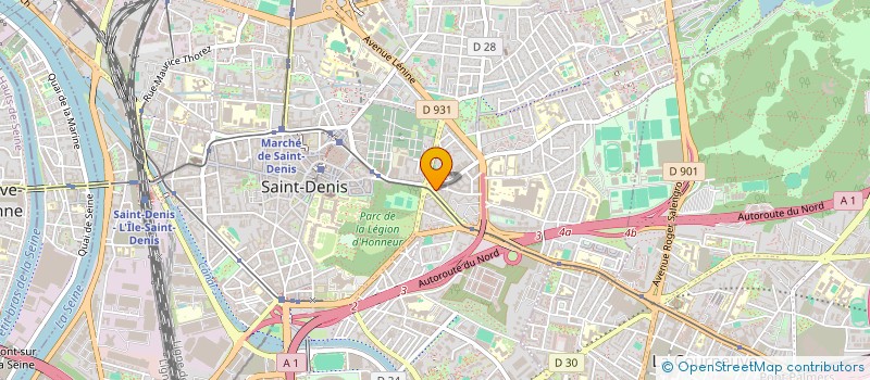 localisation de l'entreprise IGC à SAINT-DENIS