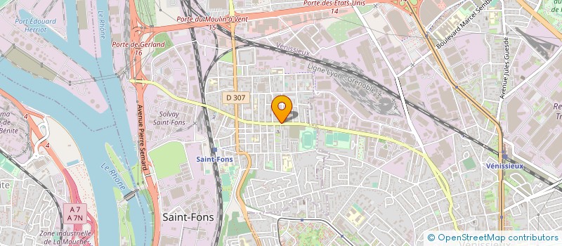 localisation de l'entreprise IGC PANI à SAINT-FONS