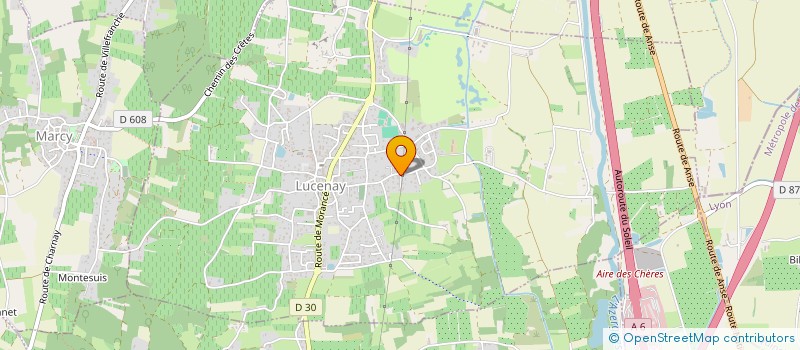 localisation de l'entreprise IGCM  LUCENAY