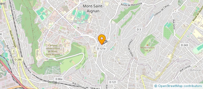 localisation de l'entreprise IGCM  MONT-SAINT-AIGNAN