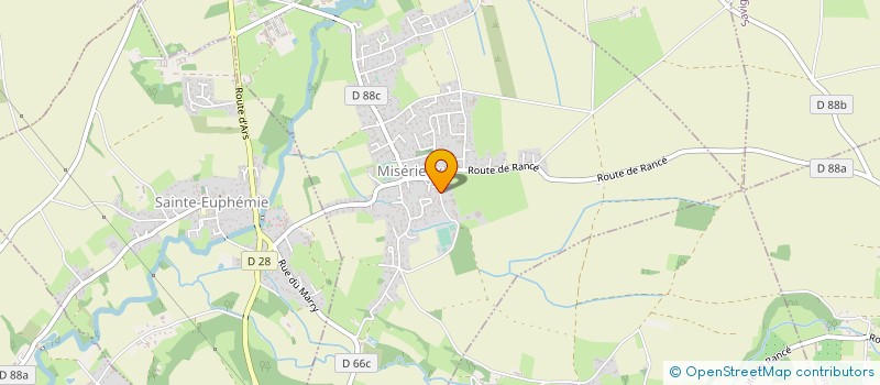 localisation de l'entreprise IGE7  MISERIEUX