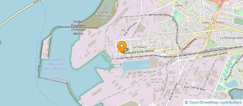 localisation de l'entreprise IGEB FRANCE à LA ROCHELLE