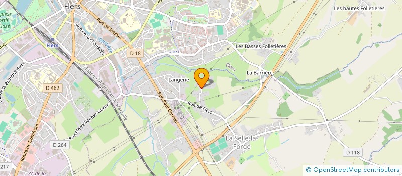 localisation de l'entreprise IGECO à LA SELLE-LA-FORGE