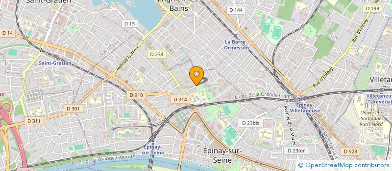 localisation de l'entreprise IGEO BT à EPINAY-SUR-SEINE