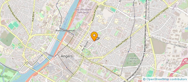 localisation de l'entreprise IGERSANJOU (INSTAGRAMERS ANJOU) à ANGERS