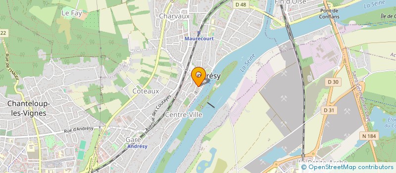 localisation de l'entreprise IGESMURS SCI  ANDRESY