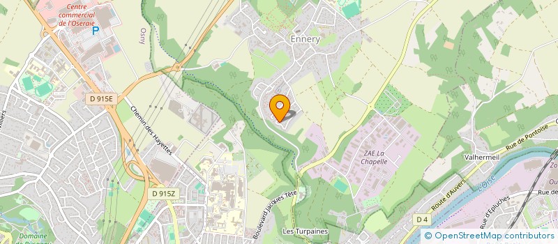 localisation de l'entreprise IGESPIERRE SCI  ENNERY