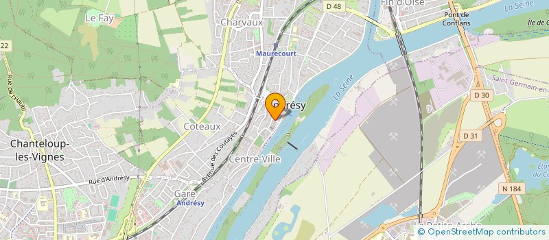 localisation de l'entreprise IGESWALLS SCI  ANDRESY