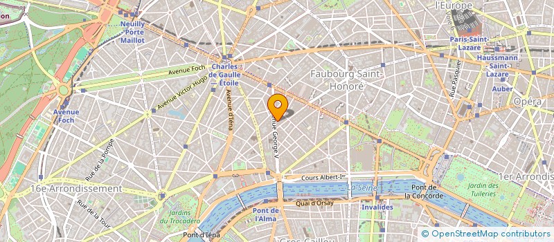 localisation de l'entreprise IGETRAJ  PARIS