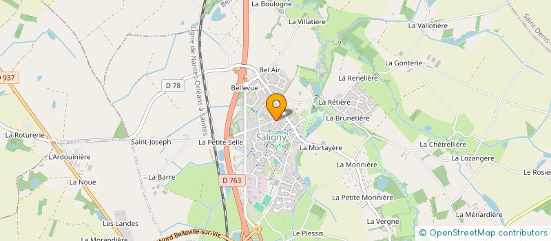 localisation de l'entreprise IGF  BELLEVIGNY