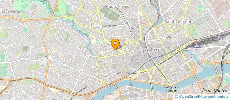 localisation de l'entreprise IGH INVEST 1 à NANTES