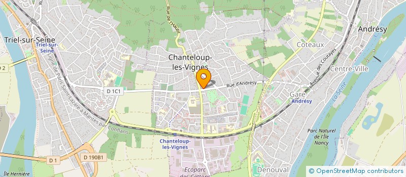 localisation de l'entreprise IGH SERVICES  CHANTELOUP-LES-VIGNES