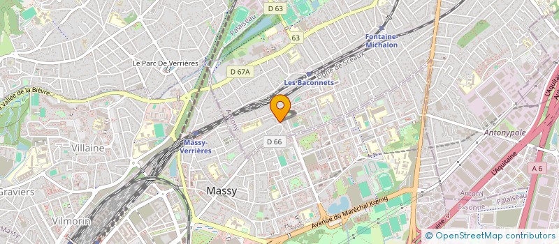 localisation de l'entreprise IGHOT à ANTONY