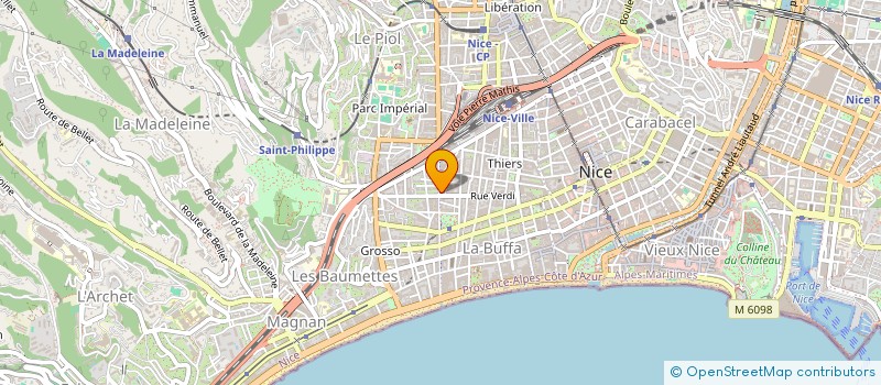 localisation de l'entreprise IGI à NICE