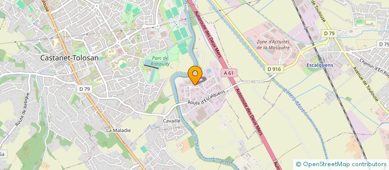 localisation de l'entreprise IGIENA SERVICES à CASTANET-TOLOSAN