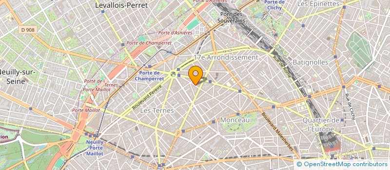 localisation de l'entreprise IGIS FRANCE LOUIS DAVID  PARIS