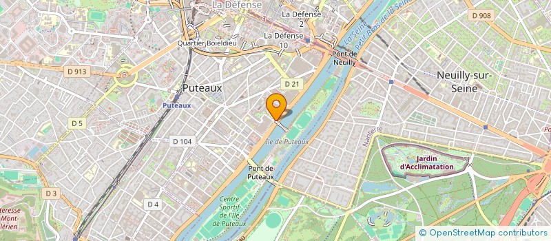 localisation de l'entreprise IGL  PUTEAUX