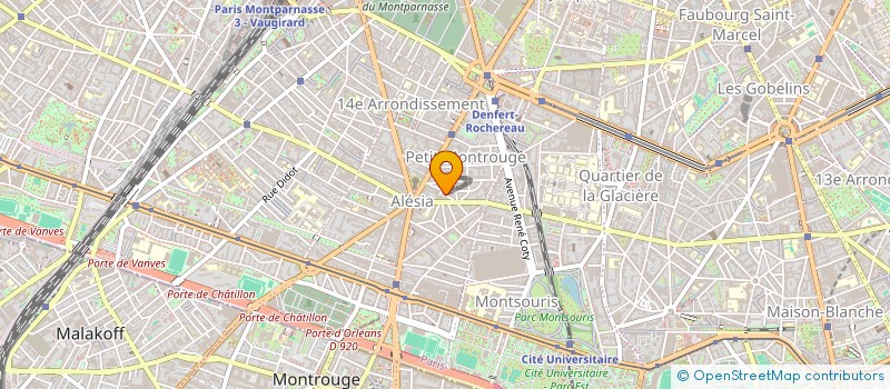 localisation de l'entreprise IGLOO  PARIS