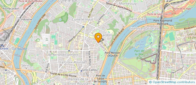 localisation de l'entreprise IGLOO CONSULTING à LYON