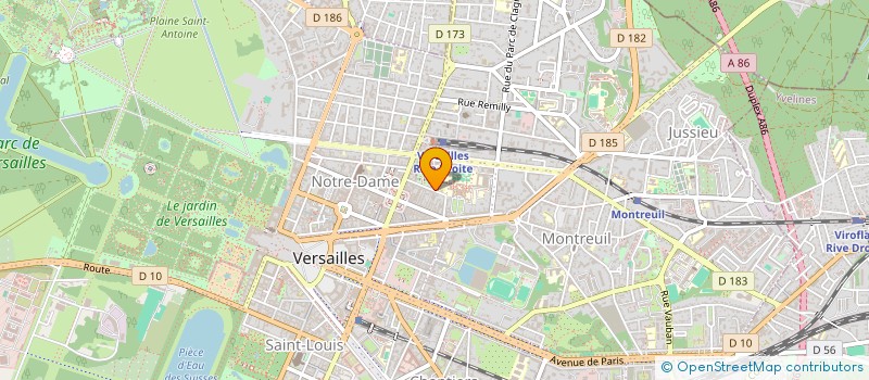 localisation de l'entreprise IGLOO-X à VERSAILLES