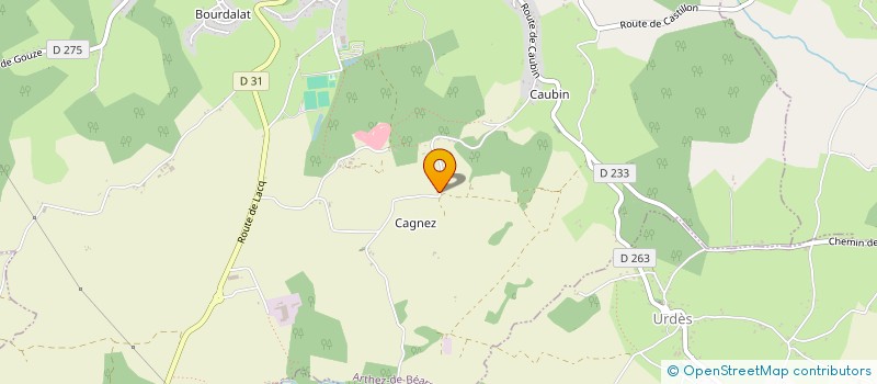 localisation de l'entreprise IGLOU à ARTHEZ DE BEARN