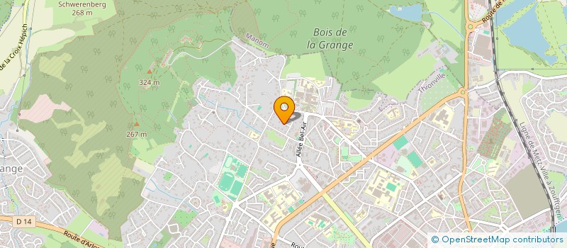 localisation de l'entreprise IGLS à THIONVILLE
