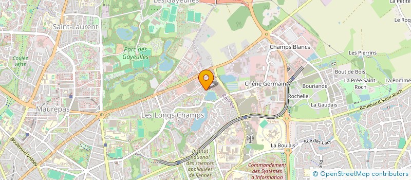 localisation de l'entreprise IGM à RENNES