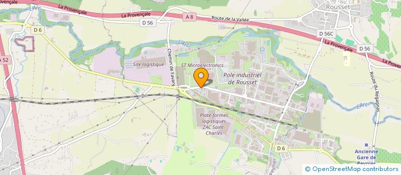 localisation de l'entreprise IGM ROBOTIQUE SARL à ROUSSET