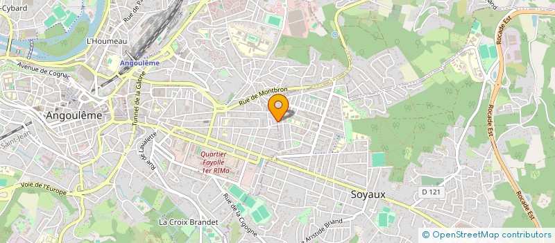 localisation de l'entreprise IGMA PRODUCTION à ANGOULEME