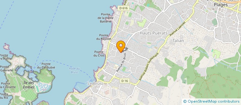 localisation de l'entreprise IGMEP à SIX-FOURS-LES-PLAGES