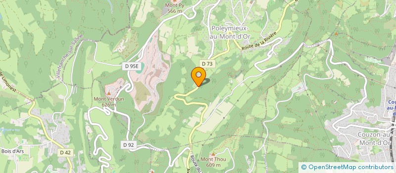 localisation de l'entreprise IGMP  POLEYMIEUX-AU-MONT-D'OR