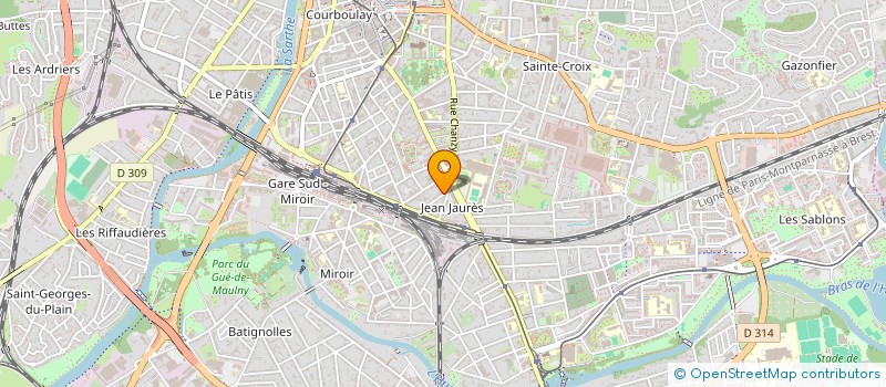 localisation de l'entreprise IGMT  LE MANS