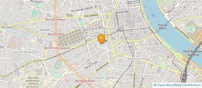 localisation de l'entreprise IGNA à BORDEAUX