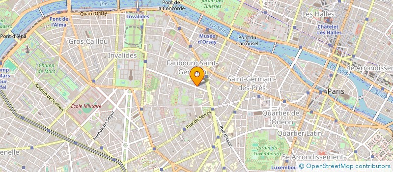 localisation de l'entreprise IGNACE  PARIS