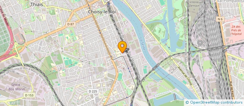 localisation de l'entreprise IGNACE MAPENGU SAS  CHOISY-LE-ROI